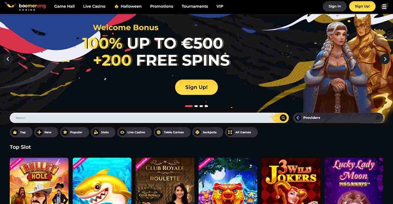 Kdo Boomerang Casino uporablja? Prednosti in Nedavnosti za Slovence, boomerang casino bonus